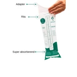 Toilette D'urgence Jonhy Wee, 3 Pièces -Camping Fournitures Boutique toilette durgence jonhy wee 3 pieces 3